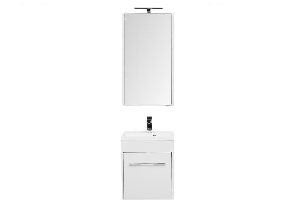 Мебель для ванной Aquanet Августа 50 белый 00225266 - Вид №2