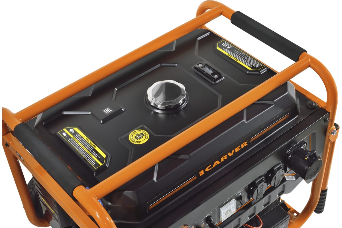 Электрогенератор   бензиновый Carver PPG-9000Е 9100329 STDN-0041283 - Вид №4