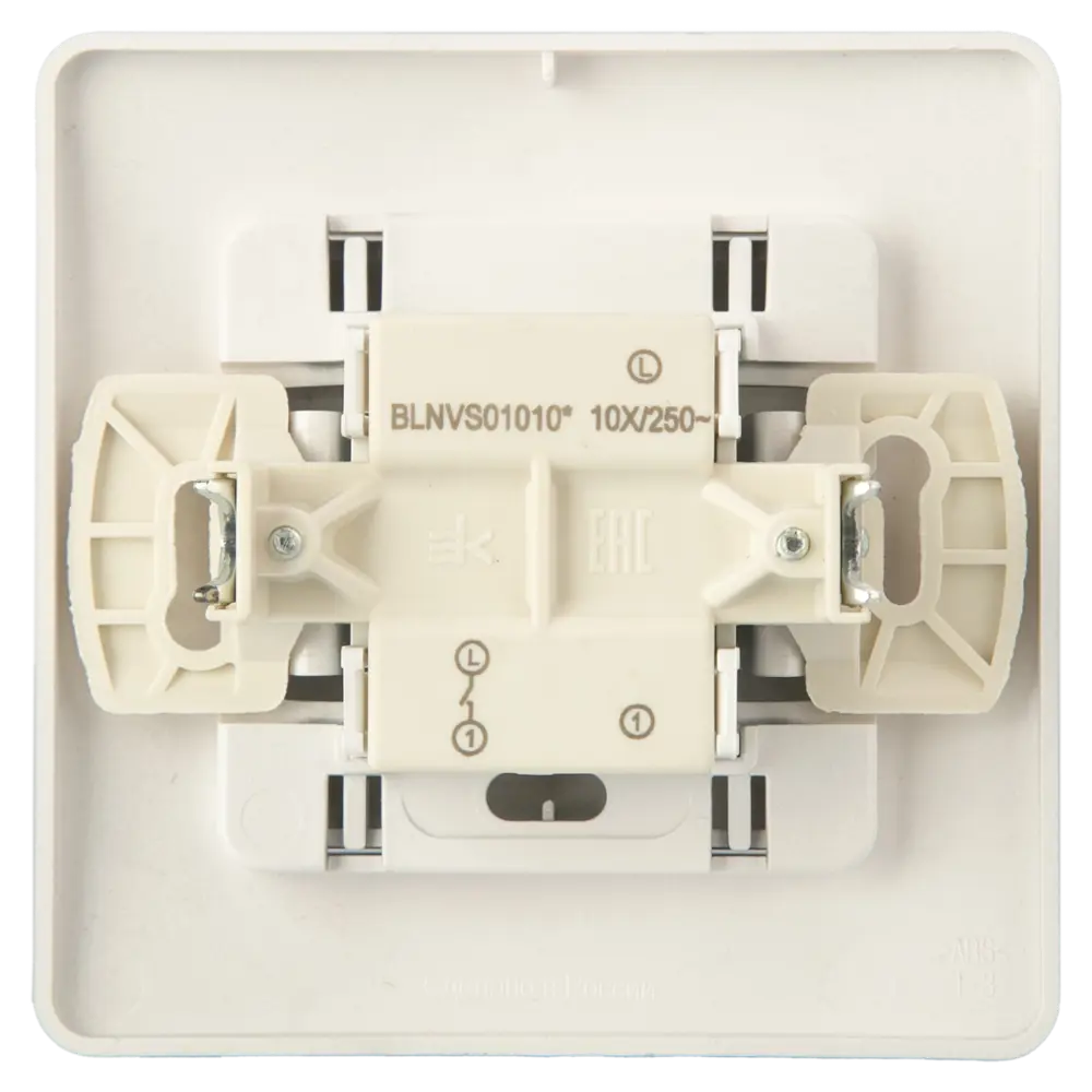Выключатель встраиваемый Systeme Electric Blanca Сх1 1 клавиша цвет алюминий 82454946 STLM-2002913 - Вид №2