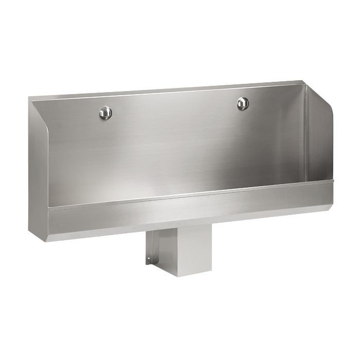 91030 Нержавеющий подвесной писсуаровый желоб, 1200 мм SANELA 