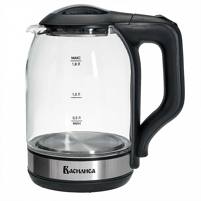 5364233 Электрочайник ВАСИЛИСА ВА-1036 серебристый STDN-0057275 - Вид №1