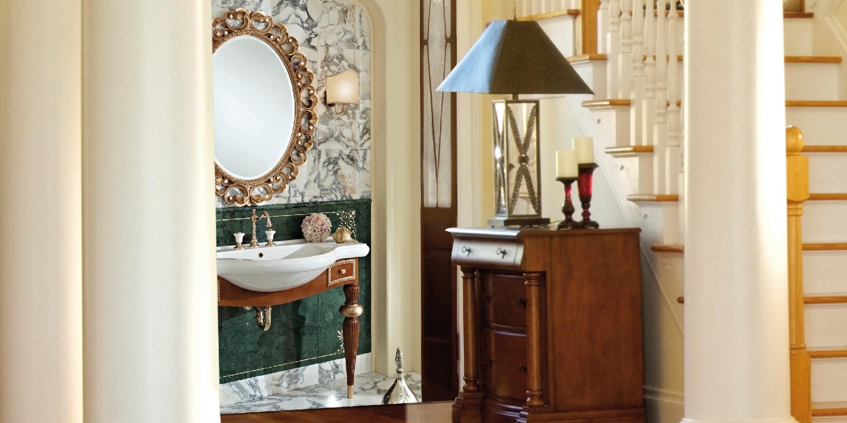 Комплект мебели для ванной 23/2 LINEATRE Londra 232 - Вид №1