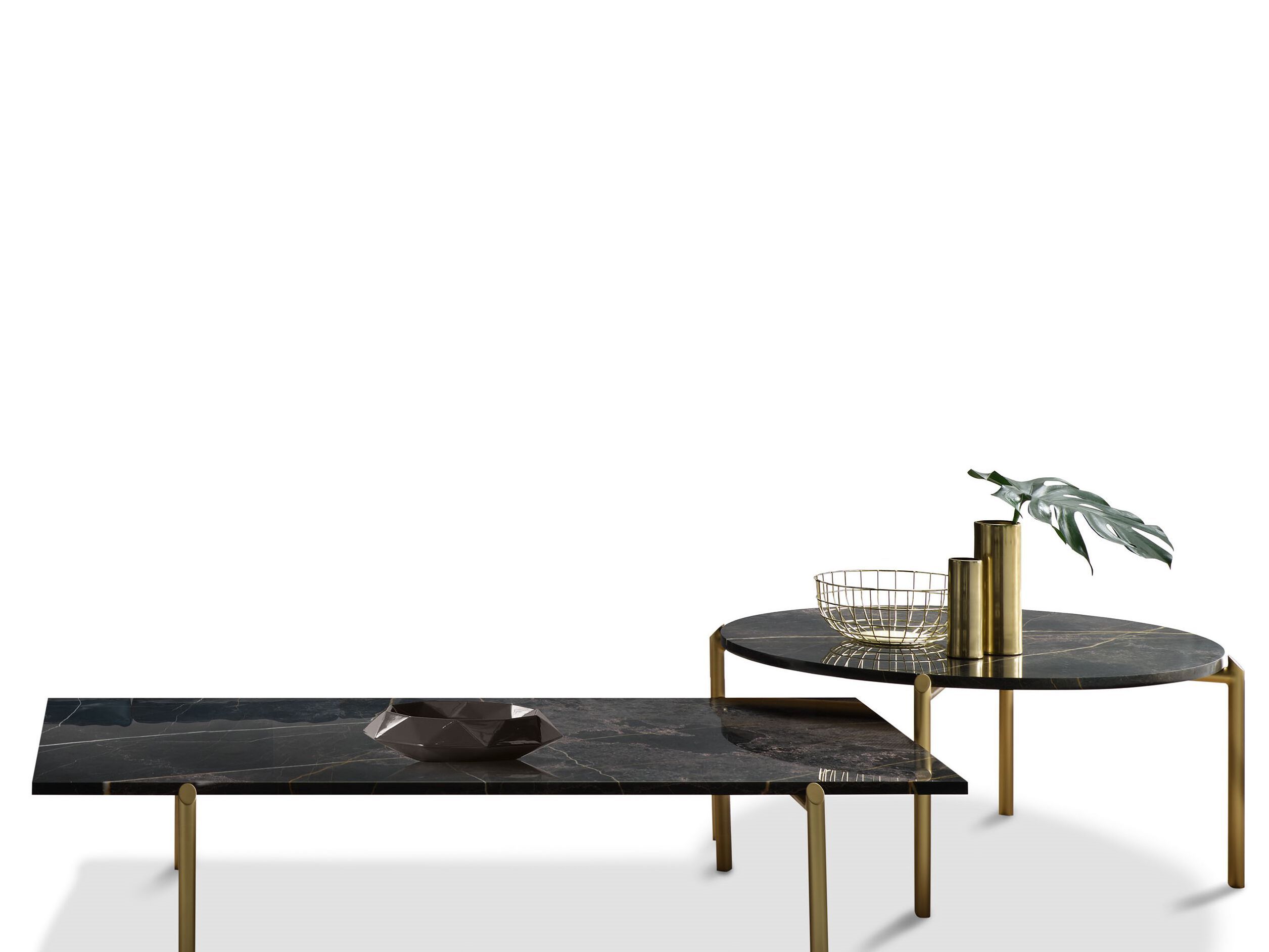 Низкий мраморный журнальный столик Former In Italia ARCH-00130704 - Вид №1