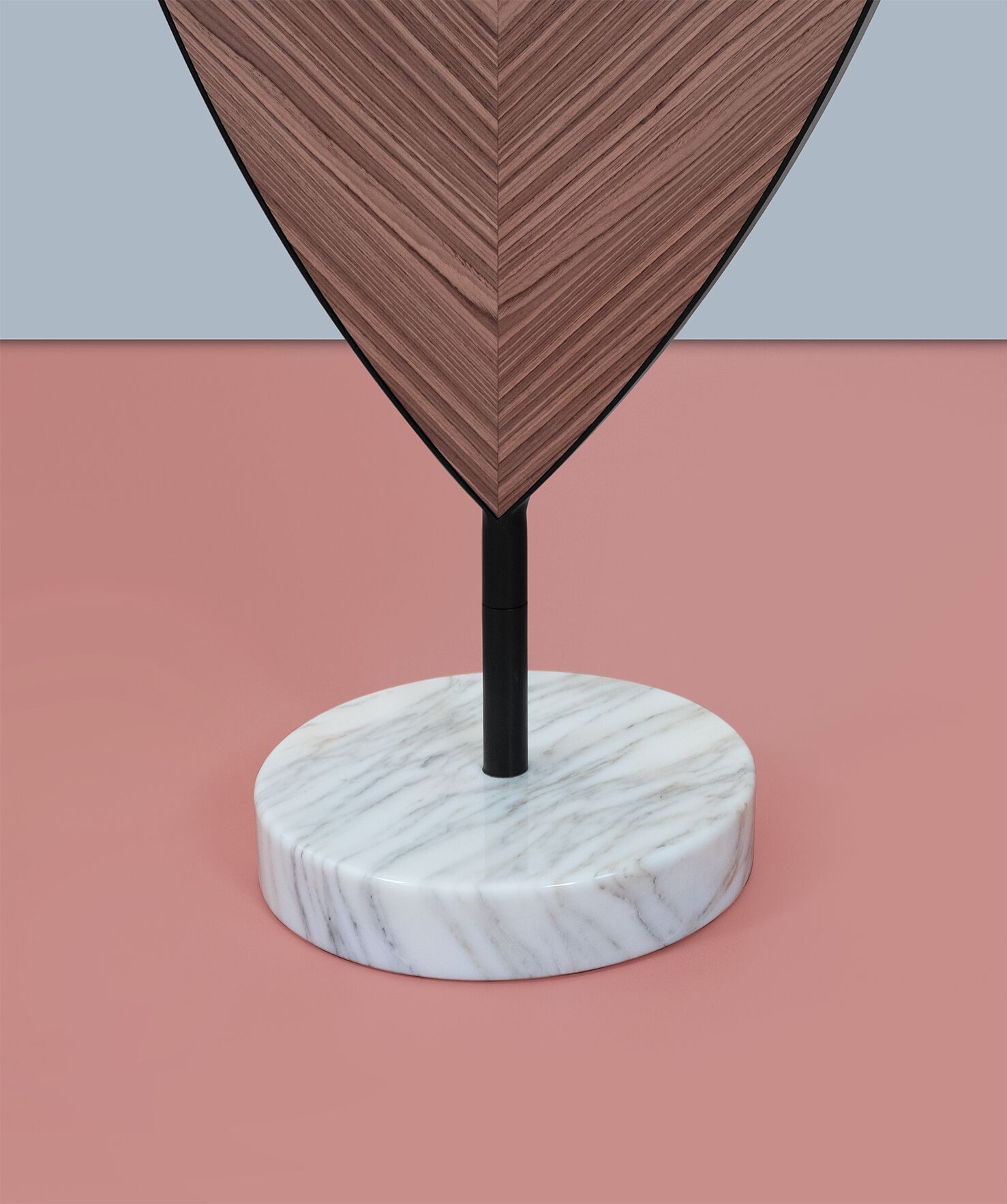 Напольное зеркало с металлической рамкой и мраморной основой Secolo AGLAIA ARCH-00056412 - Вид №6