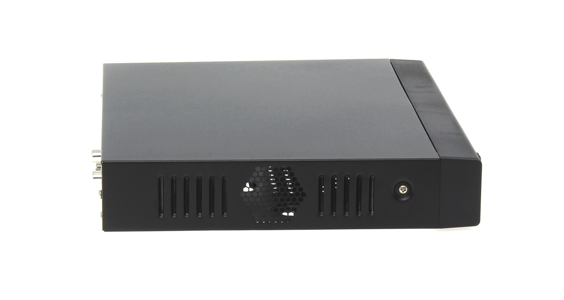 DHI-NVR4116HS-4KS2 16-канальный ip видеорегистратор, запись: h.265/h.264, до 8мп, до 80mb/s; видеовыходы: 1 hdmi, 1 vga; сеть: rj-45 port (10/100mbps); хранение: 1 sata hdd до 6tb; интерфейсы: 2 xusb; размеры: compact 1u; dc12v Dahua Santreyd  - Вид №2