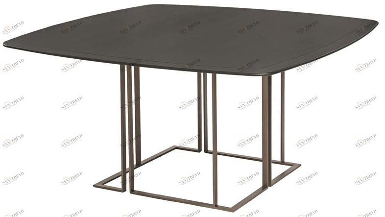 Shake Квадратный деревянный обеденный стол Frame sun-id-1464384