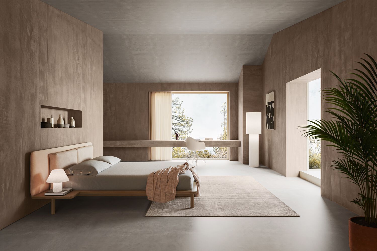 Декоративная краска на основе извести IDEAL WORK Терра-известь ARCH-00071619 - Вид №7