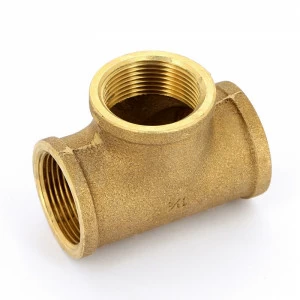 Тройник В IBP 1/2"x3/4"x1/2" бронза