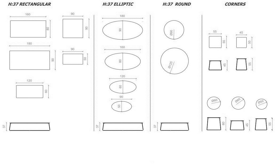 B&T Design Овальный журнальный столик из фанерованной древесины sun-id-1372697 - Вид №2