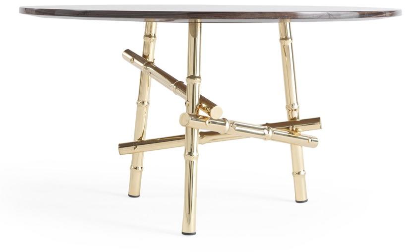 ETRO Home Interiors Круглый журнальный столик из мрамора эрамоза Samarcanda E.sam.232.a - Вид №2