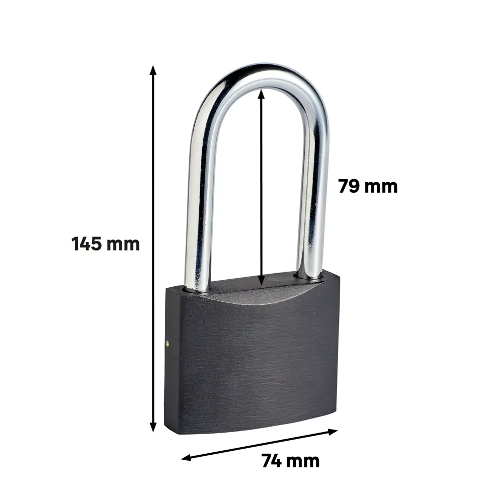 Santreyd Замок навесной с длинной дужкой для помещений и мебели 82247270 STLM-0023032 - Вид №3