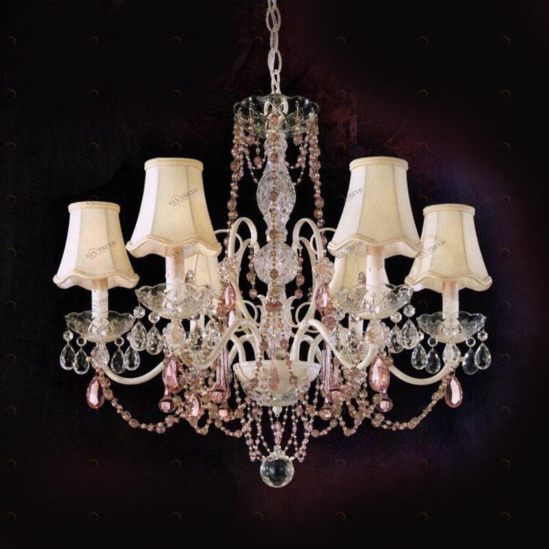 Люстра хрустальная 57х62 см кремовая La Mode 1846-37 LA SCHONBEK ДИЗАЙНЕРСКИЕ 00-3883016 Бежевый;прозрачный 