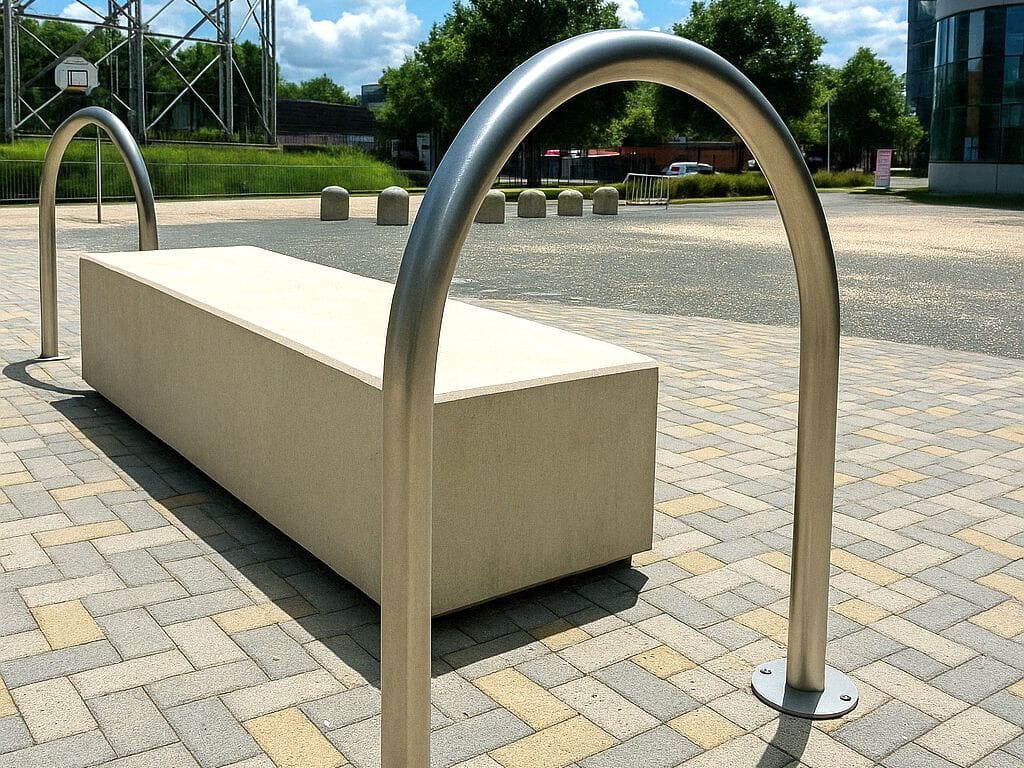 Фиксированный столб из оцинкованной стали Studio Città ARCO ARCH-00017079 - Вид №2