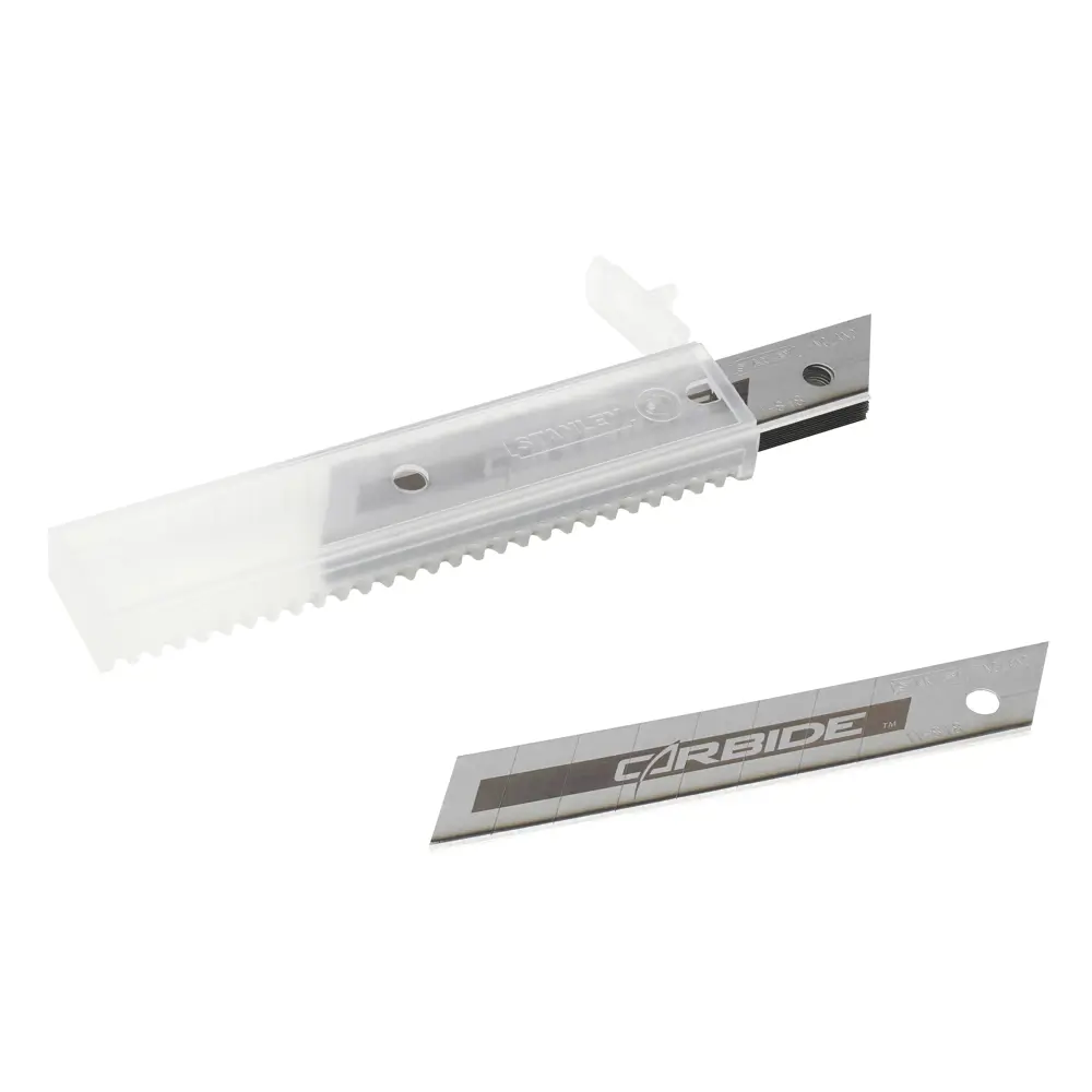 Лезвие для ножа FatmaxFm Carbide 18 мм, 10 шт STANLEY FATMAX STLM-2116026 - Вид №2