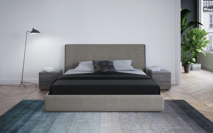 Huppé Двуспальная кровать из ткани с высоким изголовьем Sereno 3649/53/60/80 - u HUPPE - Вид №4