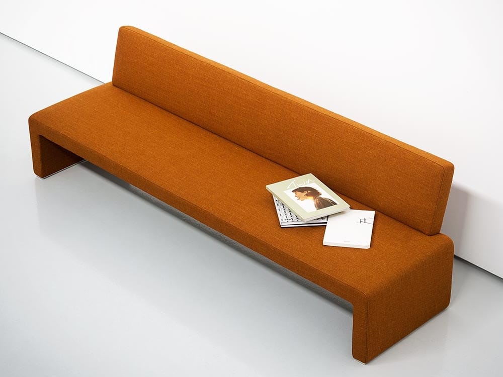 Тканевая скамья со спинкой Tacchini Labanca ARCH-00126101 - Вид №1