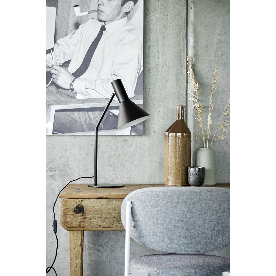 Лампа настольная миндальная 50х18 см Lyss 2509_359011 FRANDSEN  00-3880838 Желтый  - Вид №1