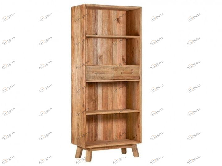 Arrediorg.it® Самонесущий открытый книжный шкаф из массива дерева Woodside Ah632 bookcase 