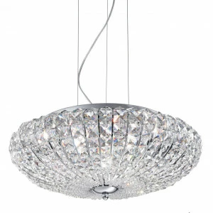 Подвесной светильник Ideal Lux Virgin SP6 IDEAL LUX ДИЗАЙНЕРСКИЕ, VIRGIN 072757 Хром