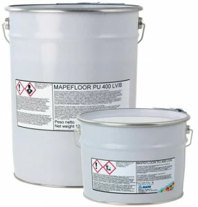 MAPEI Двухкомпонентное самовыравнивающееся полиуретановое связующее.