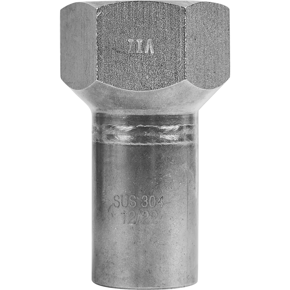 Муфта переходная Rommer 1"x28 мм НПр-ВР нержавеющая сталь STLM-2032896 - Вид №2