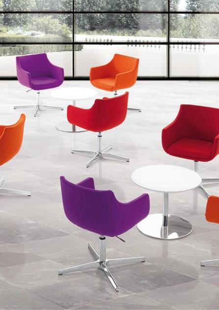 Sesta Регулируемое по высоте кресло для залов ожидания D&n plus Ds-056 - Вид №1