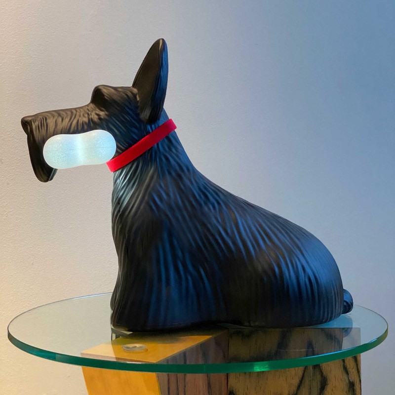 Qeeboo SCOTTIE 34001BL Black лампа настольная 120366 - Вид №2