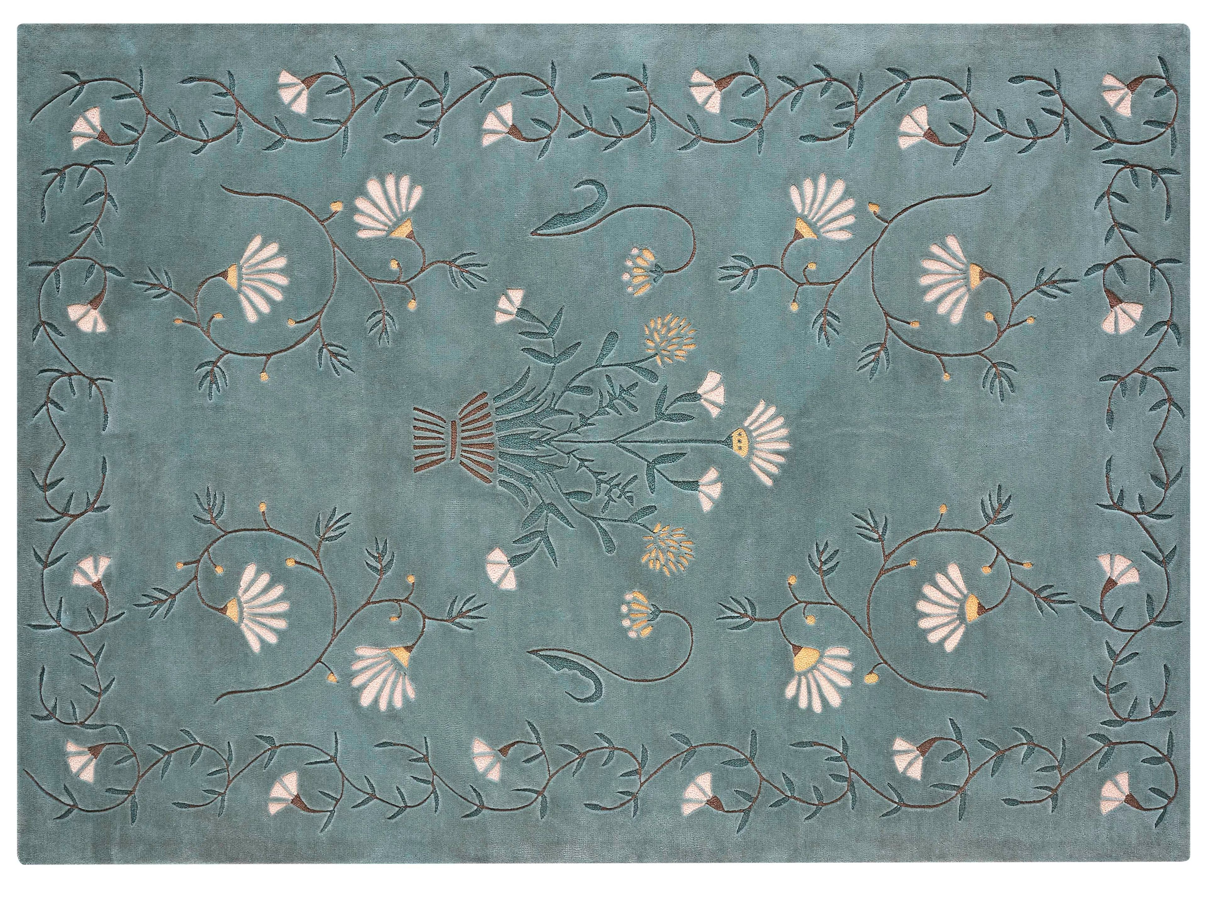 Шерстяной ковер ручной работы с прямоугольным рисунком GAN Dreams ARCH-00060289