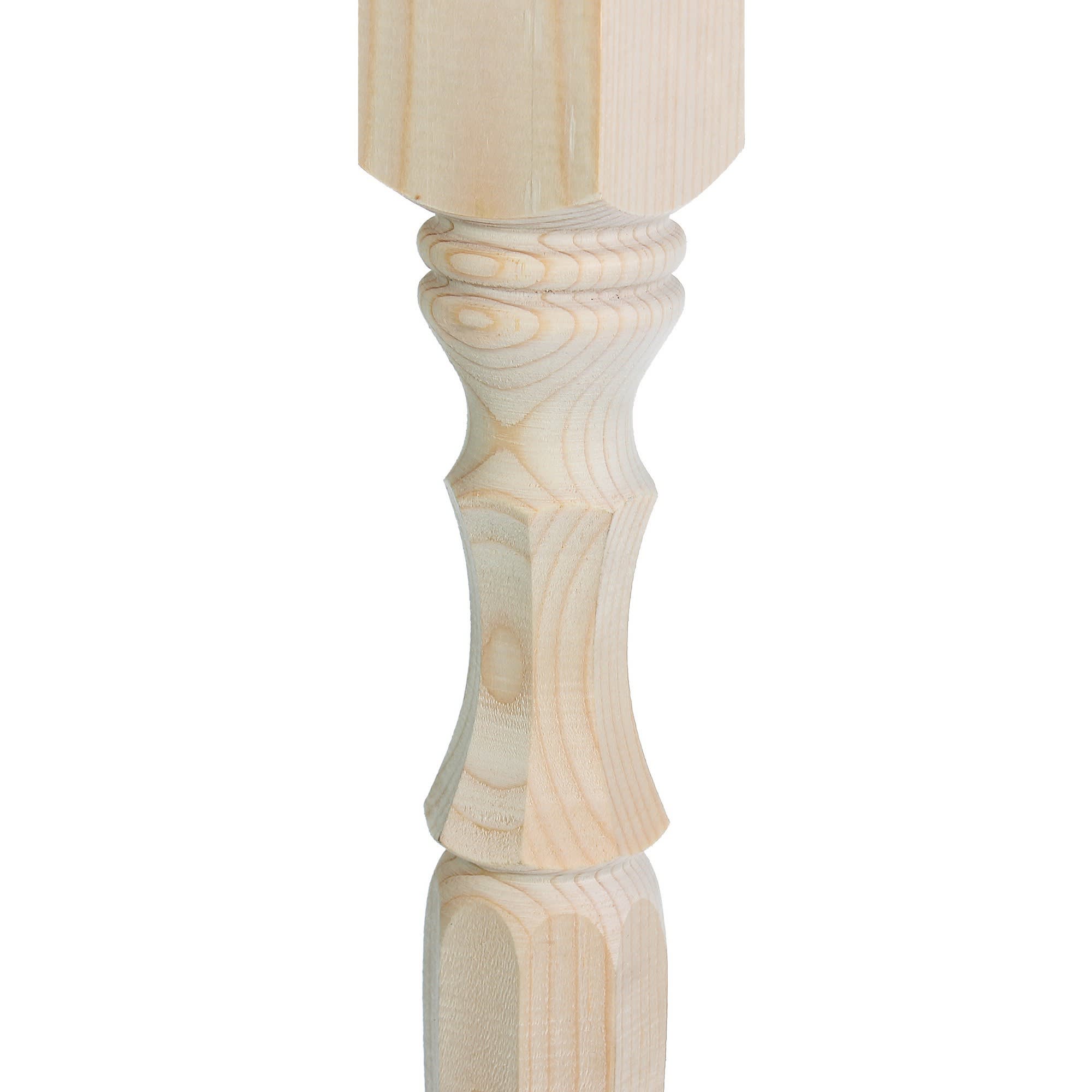 81967441 Балясина граненая, 60х60х900 мм, хвоя сорт AB Santreyd  - Вид №2