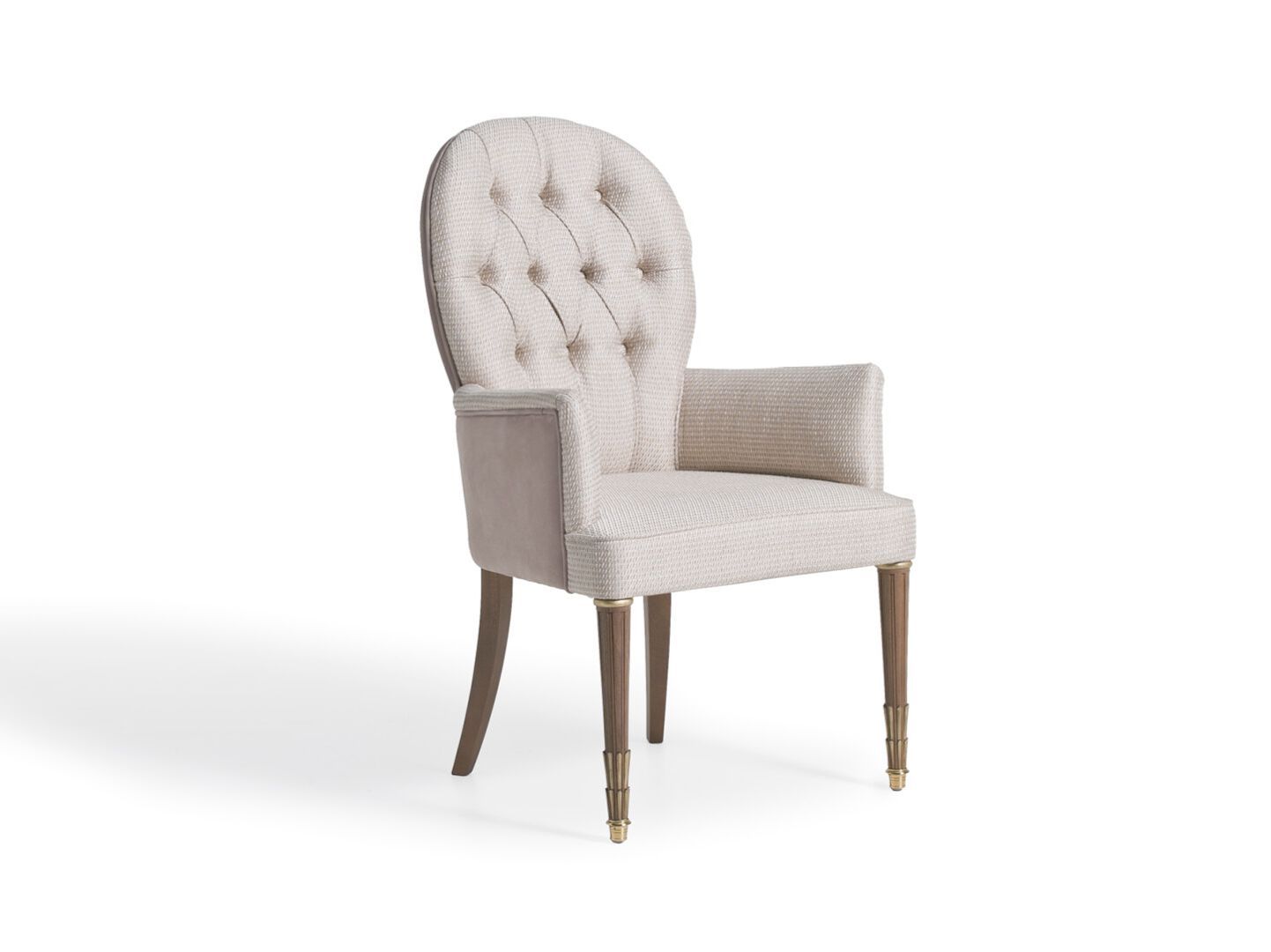 Мягкое капитонное кресло с подлокотниками ANGELO CAPPELLINI New Classic Interiors ARCH-00045059