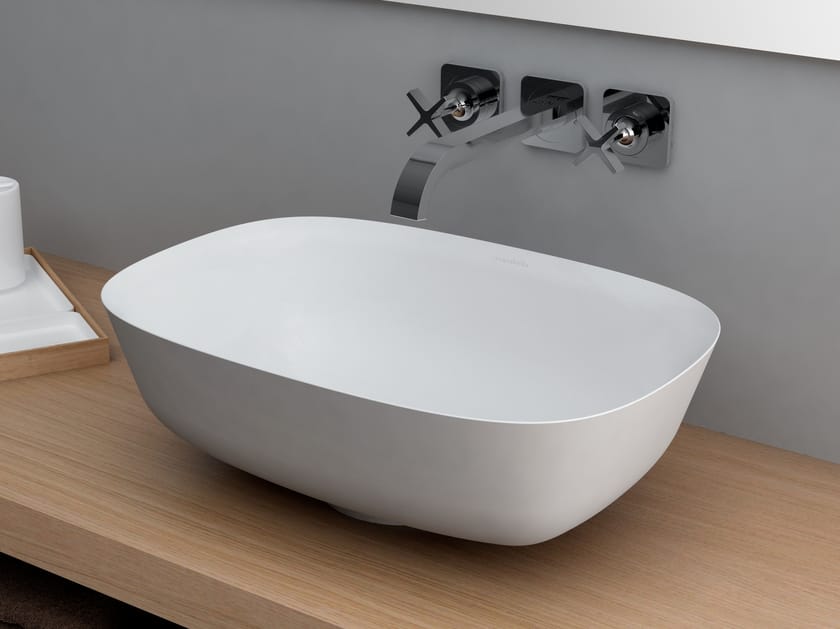 Прямоугольная столешница из Долотека© Acquabella Acquawhite ARCH-00028011