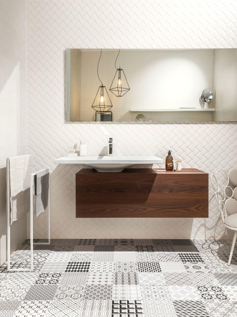 CERAMICA SANT'AGOSTINO Белая плитка для стен / пола Metrochic sun-id-1386772 - Вид №1