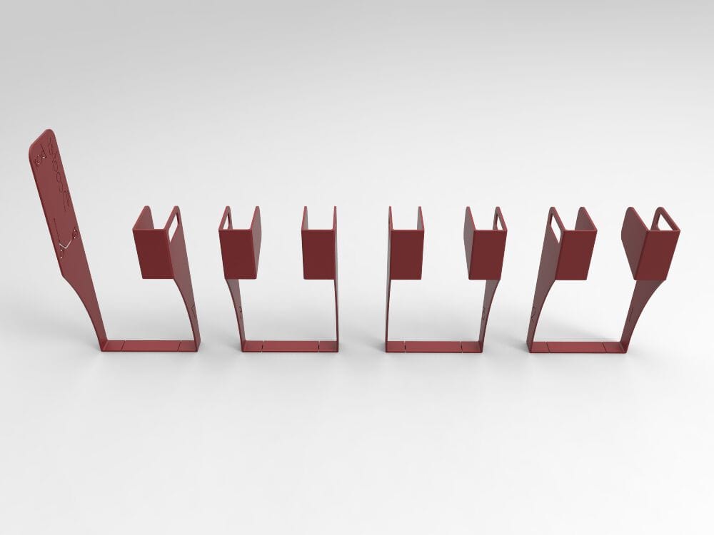 Стойка для велосипедов из листового металла CITYSì SIVIGLIA ARCH-00076363 - Вид №2