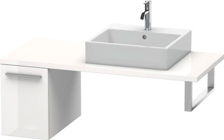 XL543000707 Шкафчик для консоли X-Large #XL5430 300 x 548 мм Бетонно-серый матовый декор Duravit - Вид №2