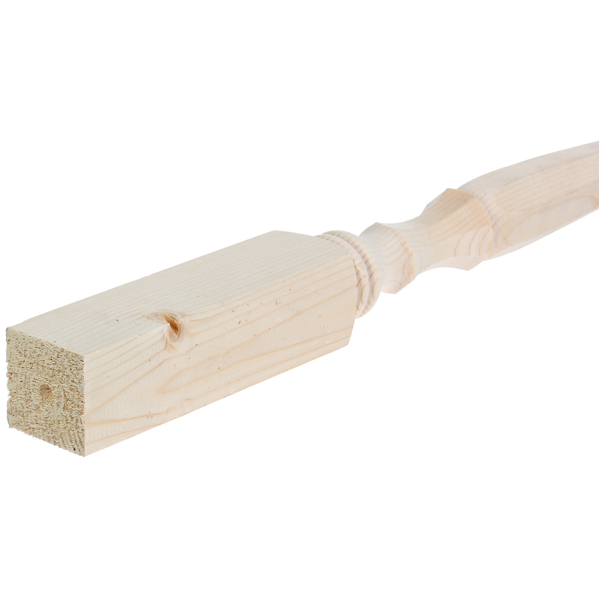 81967441 Балясина граненая, 60х60х900 мм, хвоя сорт AB Santreyd  - Вид №1