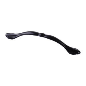 Мебельная ручка  Скоба, 128 мм, черный LJPS0160 Public Steel Россия