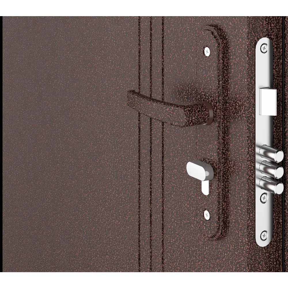 Металлическая входная дверь DOORHAN Эко с антивандальным покрытием 16802307 STLM-0007191 - Вид №2
