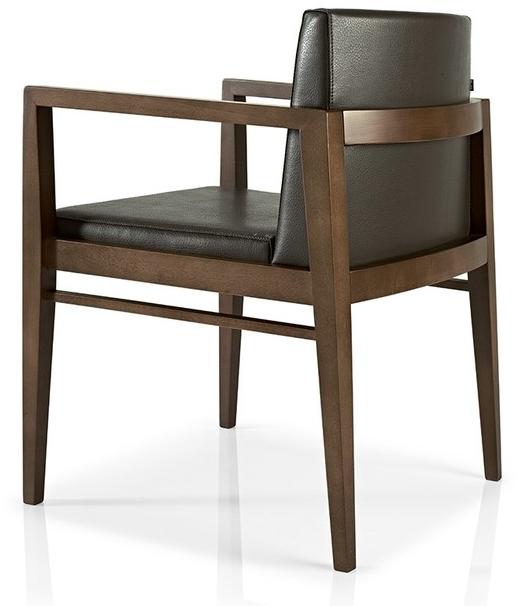 JMS Кожаное кресло с подлокотниками Serena M 53 - Вид №1