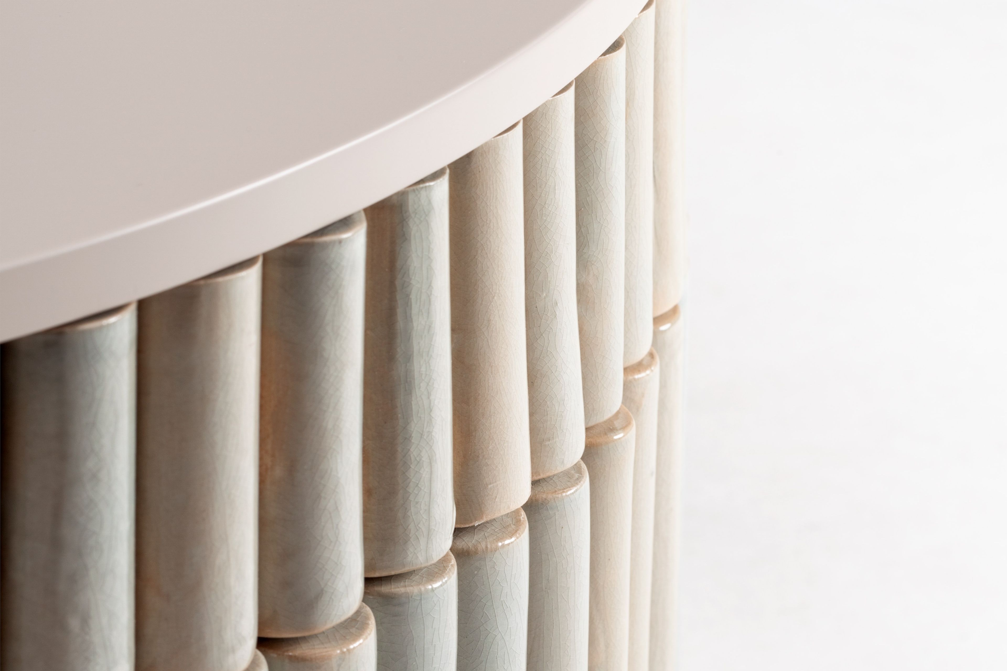 Керамический овальный журнальный столик DOOQ Nouvelle Vague ARCH-00149048 - Вид №3