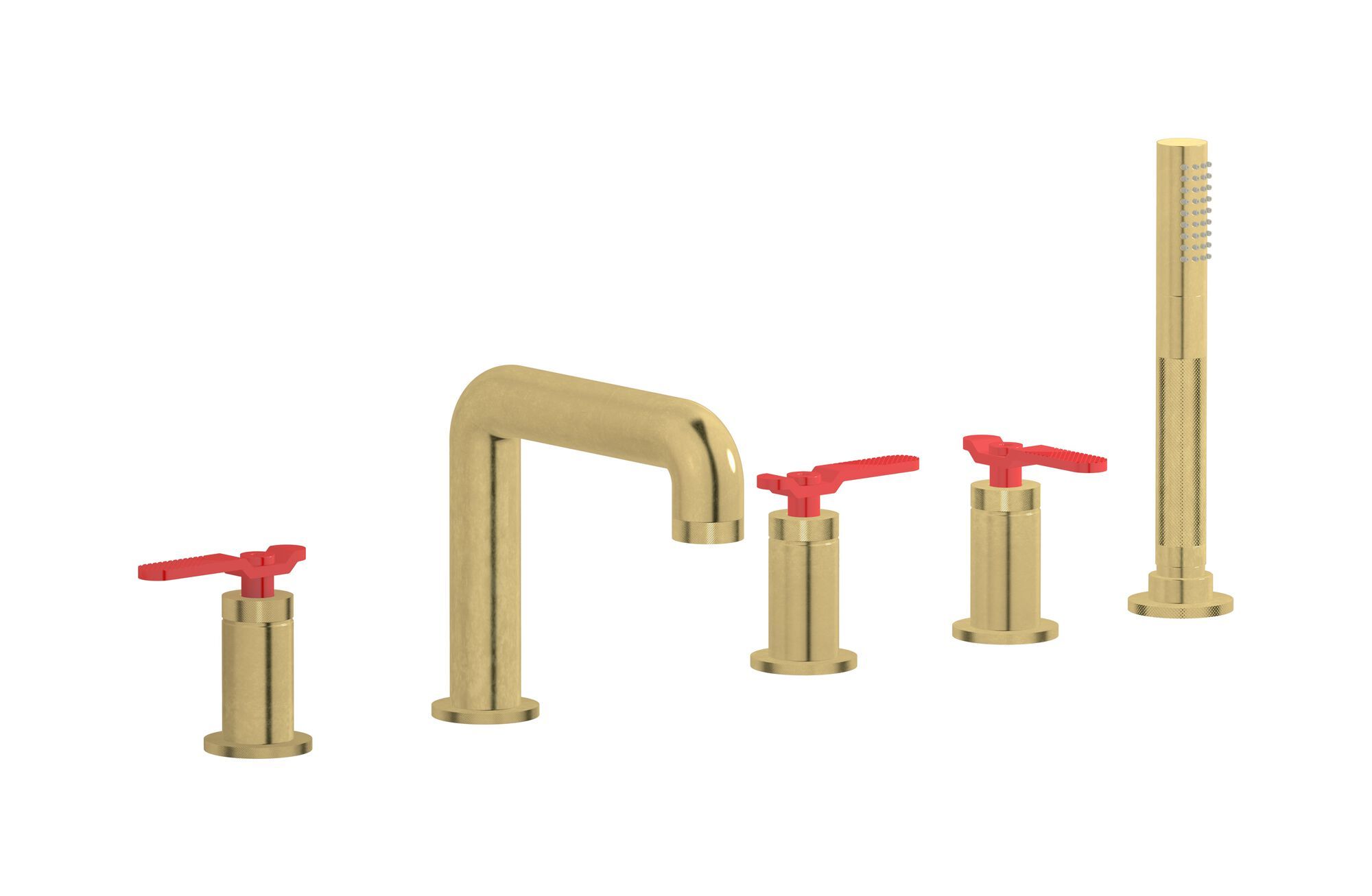 Встраиваемый смеситель для ванны с ручным душем IB Bold ARCH-00022655 - Вид №15