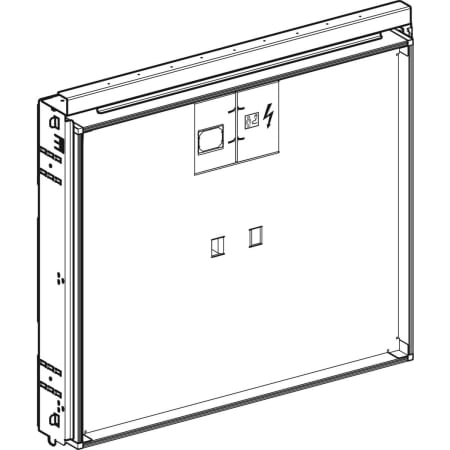 GEBERIT 111.054.00.1 Монтажная коробка Geberit Duofix для зеркального шкафа Geberit ONE  - Вид №1