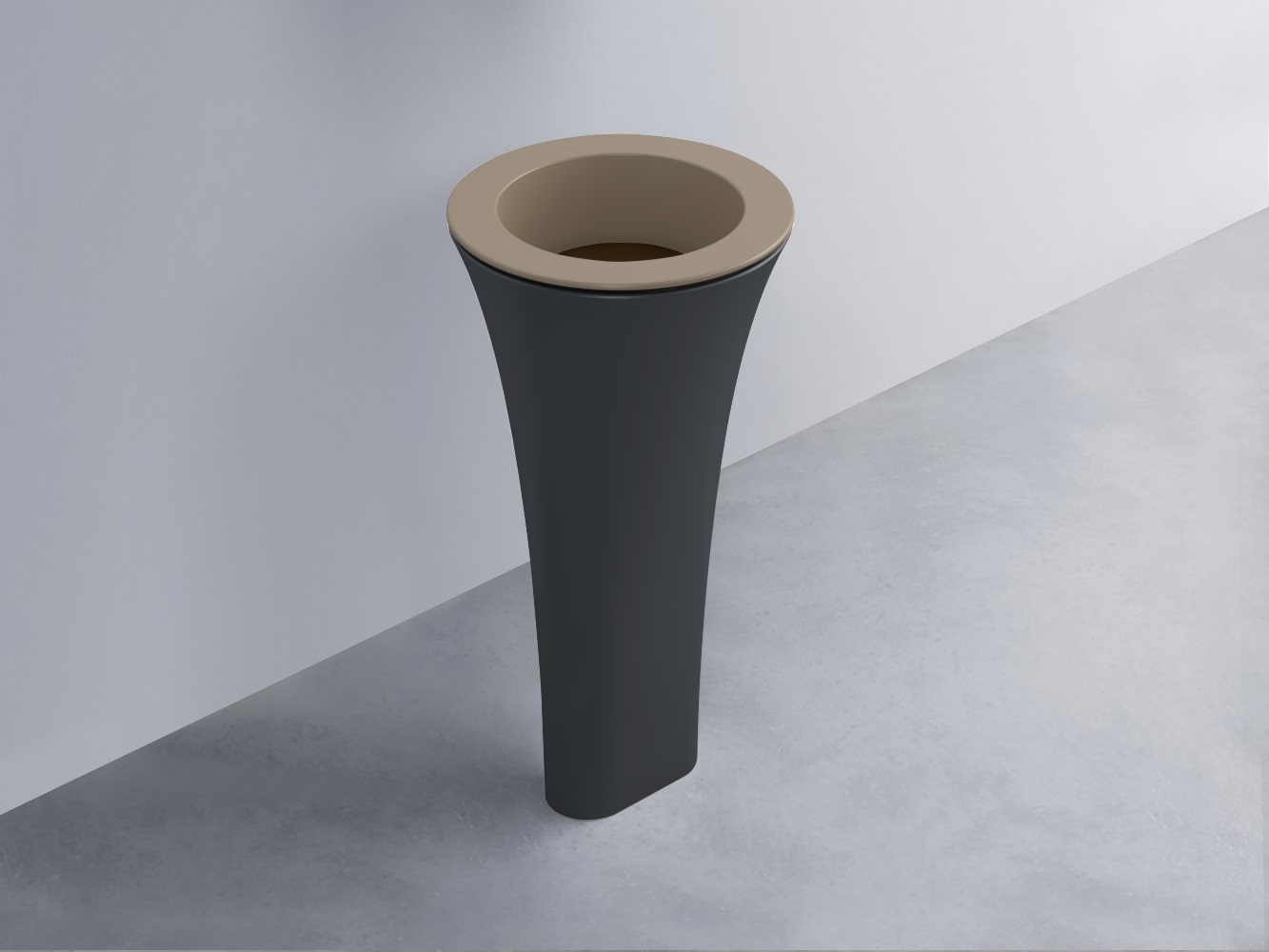 AMLA45-AN+AMPILT-CA+AMCOLT-BA Раковина Amedeo Tondo отдельностоящая cielo Enjoy + Amedeo Ceramica Cielo