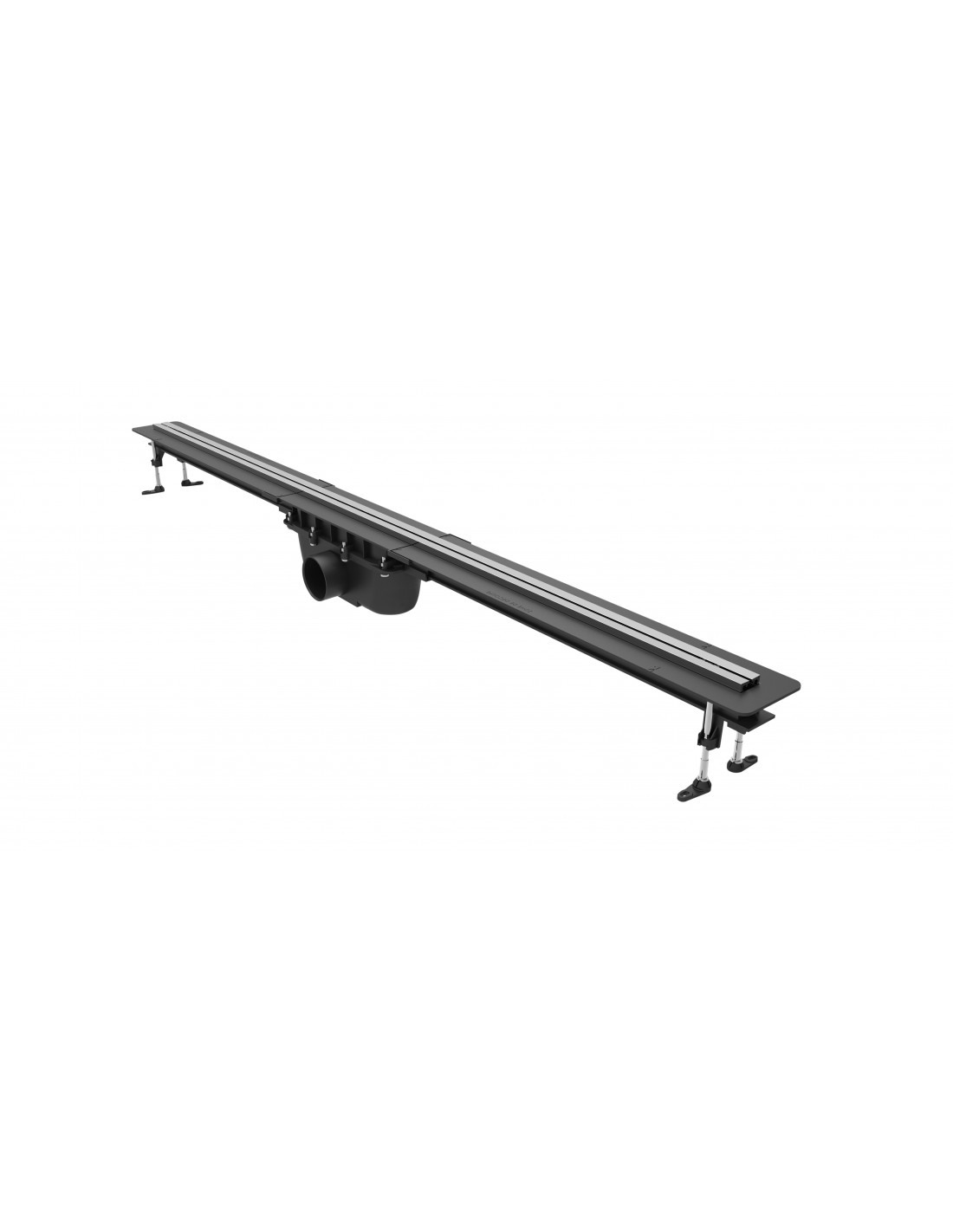 569500 000 00  Водоотводящий желоб Panama, регулируемый от 400 до 1200 мм, с уплотнительной лентой Valentin Хром 