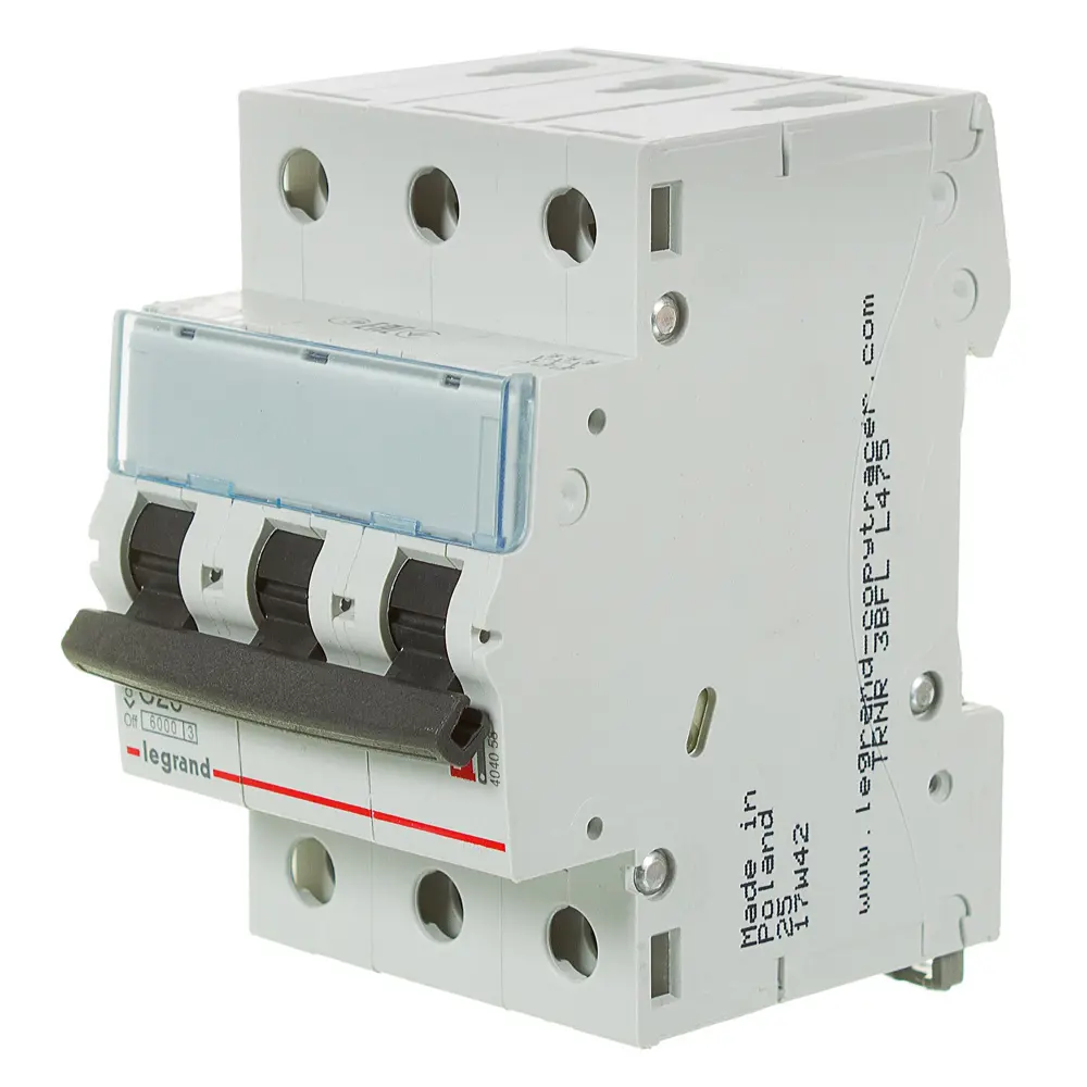 Автоматический выключатель Legrand TX3 3P C25 А 6 кА 10306417 STLM-2026744 