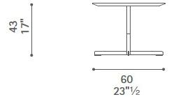 Poltrona Frau Круглый журнальный столик La collezione - tavoli e sedie sun-id-1382607 - Вид №4