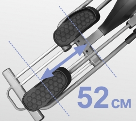 X802 LC Эллиптический тренажер bronze gym x802 lc Bronze Gym  - Вид №2