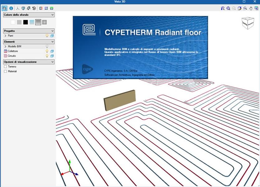 ATH ITALIA software Программное обеспечение для расчета систем теплого пола Cypetherm sun-id-1384670 - Вид №1