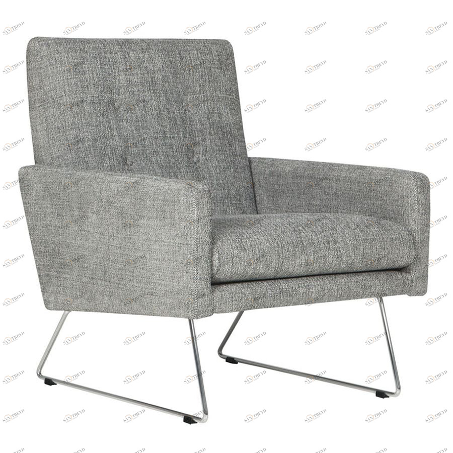 Кресло Max, черно-белое Sits S1419