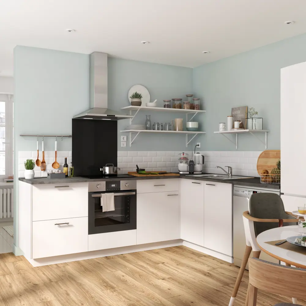 Фасад кухонный DELINIA ID София белый матовый 59.7x12.5 см 82010110 STLM-0017207 - Вид №12