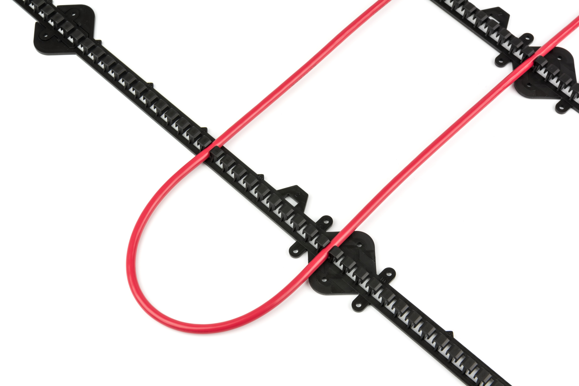 Danfoss Крепления для кабелей Relief clip крепление 2х кабелей на трос 19406008  - Вид №10